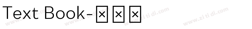 Text Book字体转换